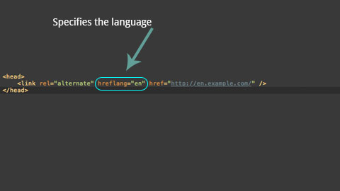 hreflang tag